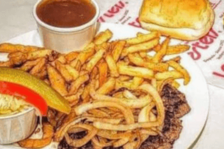 Deux steaks haché