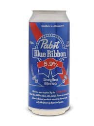 PABST BLUE RIBBON 5.9% TALL BOY (710mL)