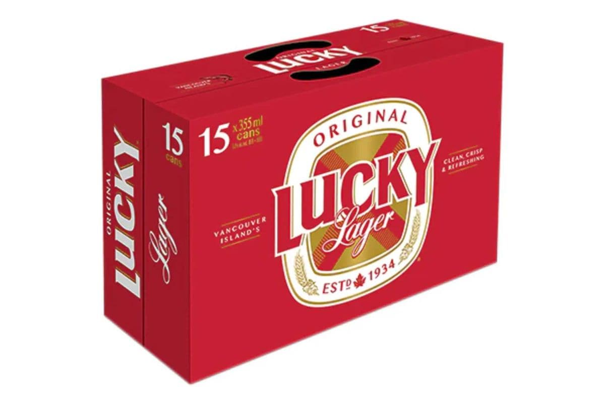 Lucky Lager (15 x 355 ml Cans)