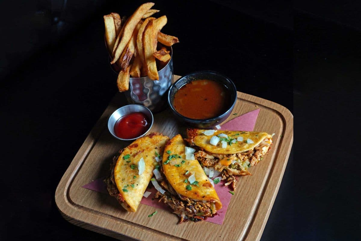 Roasted Chicken Birria Quesadilla