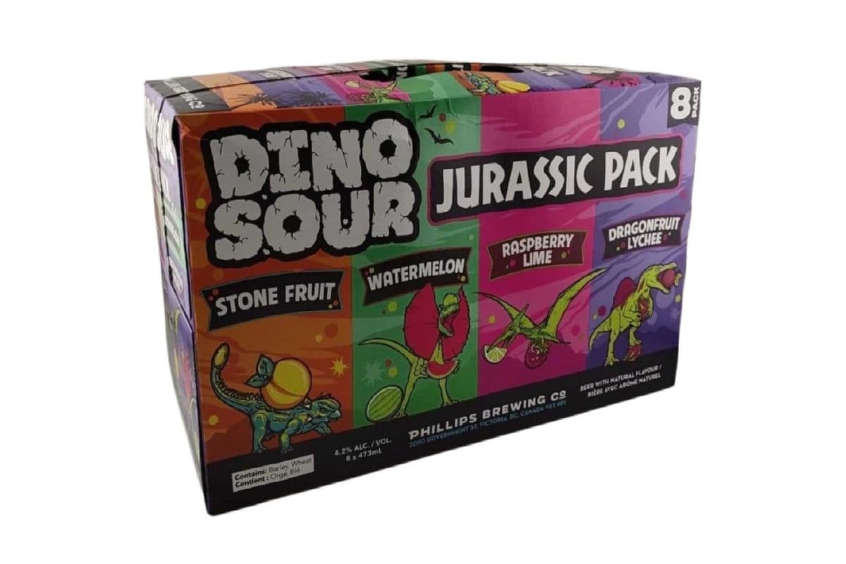 PHILLIPS DINOSOUR JURASSIC PACK 2026 (8 x 473ML)