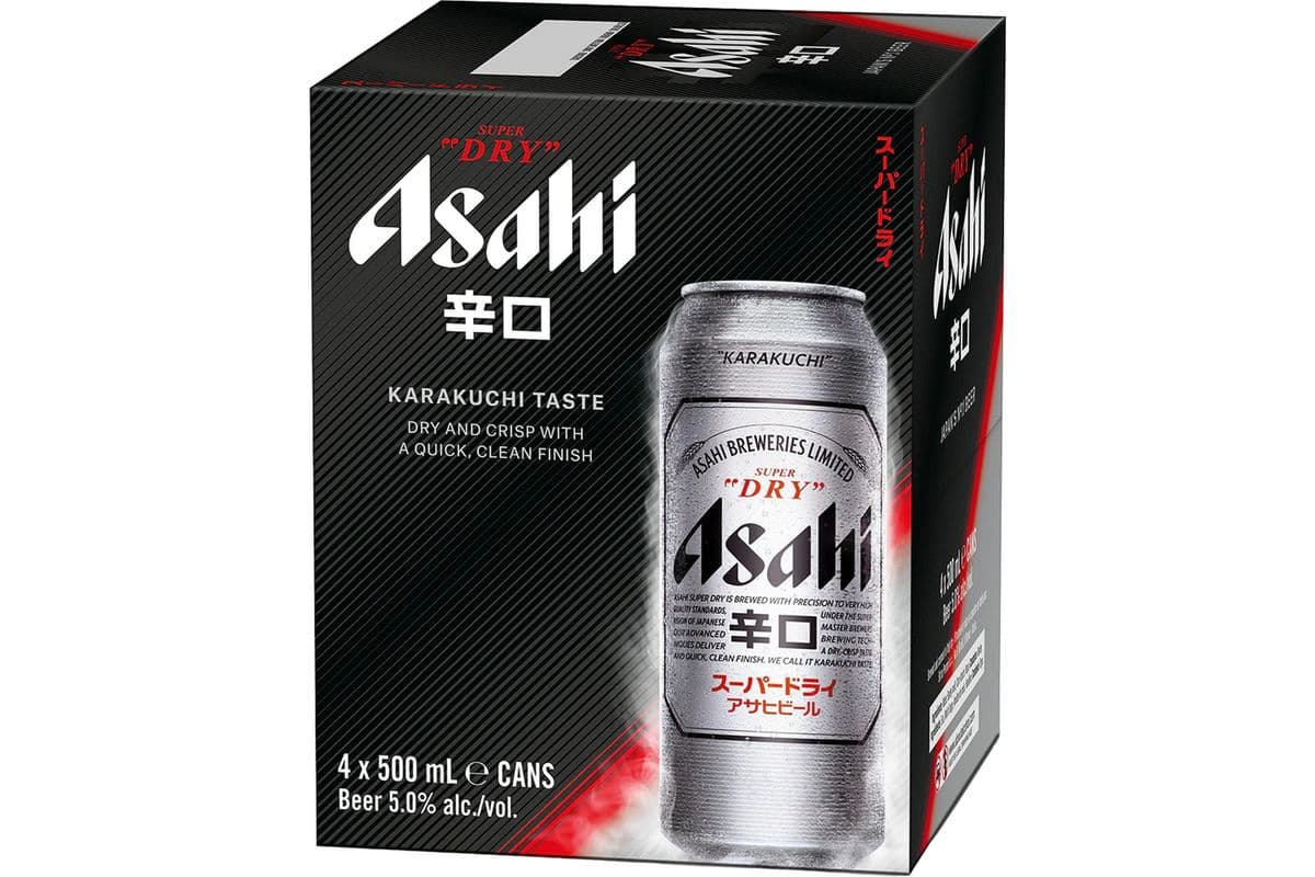 Asahi (4 x 500 ml)