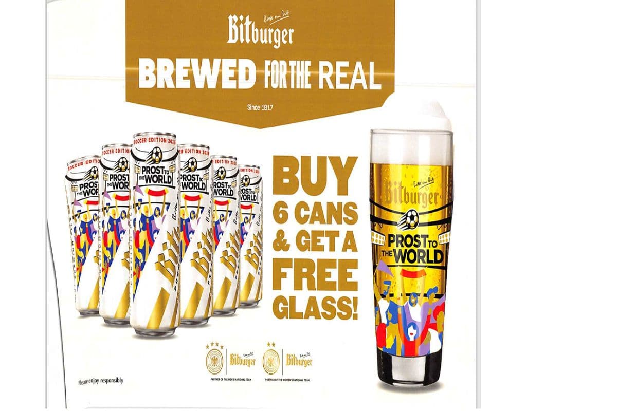 Bitburger Premium Pilsner (6 x 500 ml can)