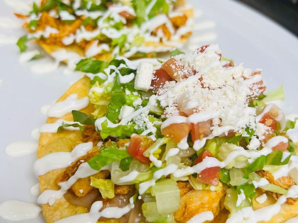 Chicken Tostadas