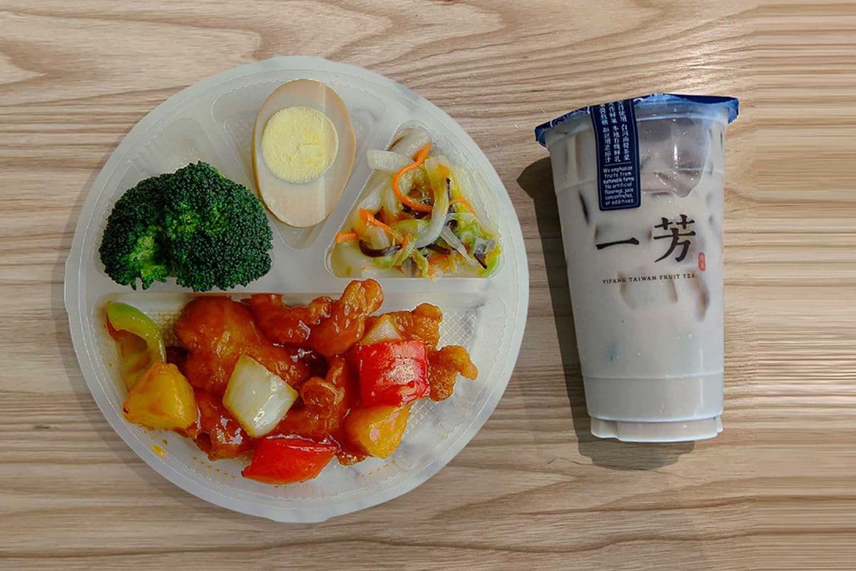 Sweet & Sour Basa Fillet Bento Box 糖醋魚片便當
