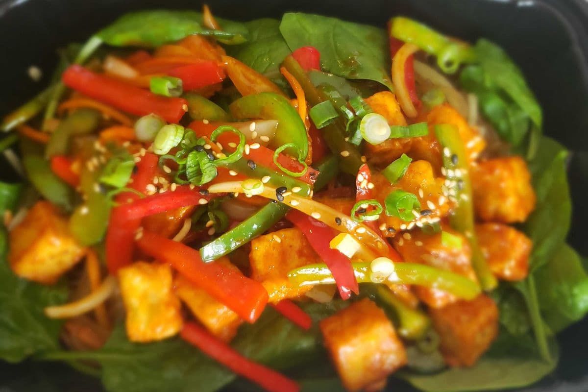 No 4. Japchae with Tofu