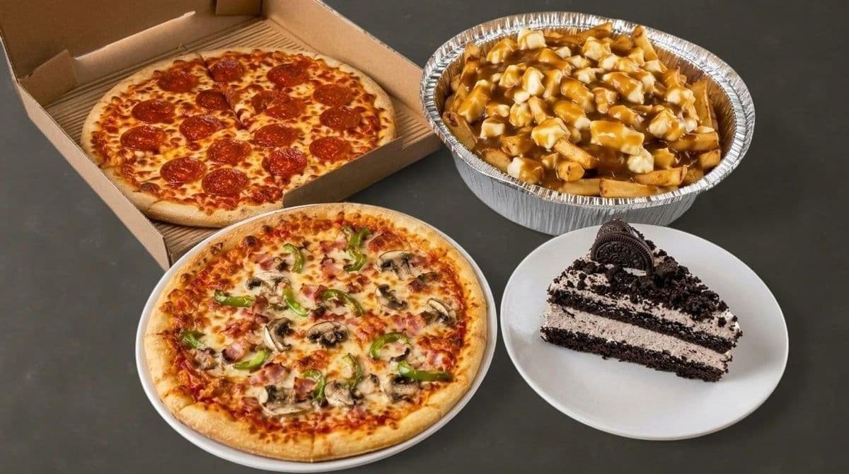 2 Pizzas COMBO DELUXEâ 2x Moyenne