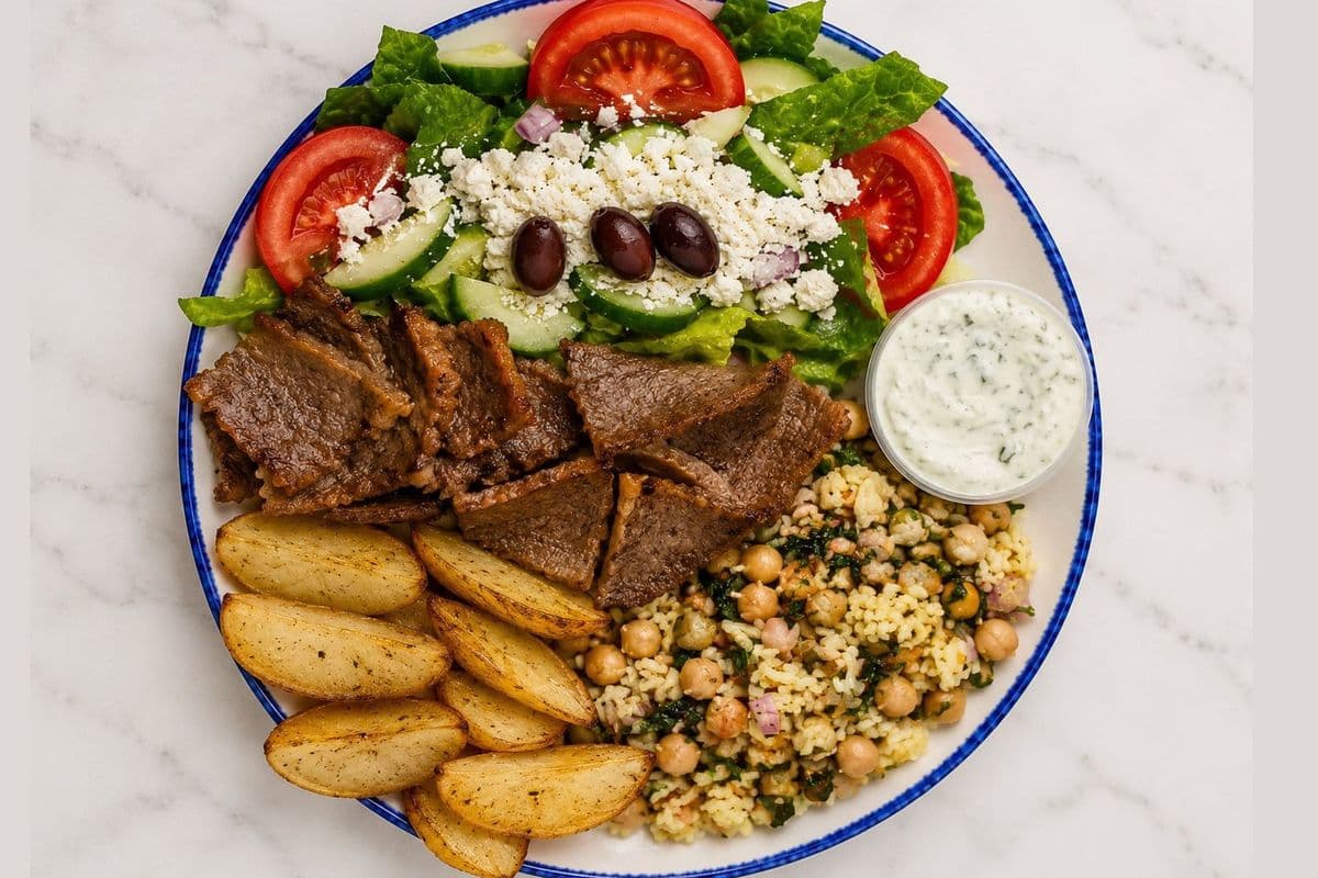 Beef/Lamb Yeero Dinner