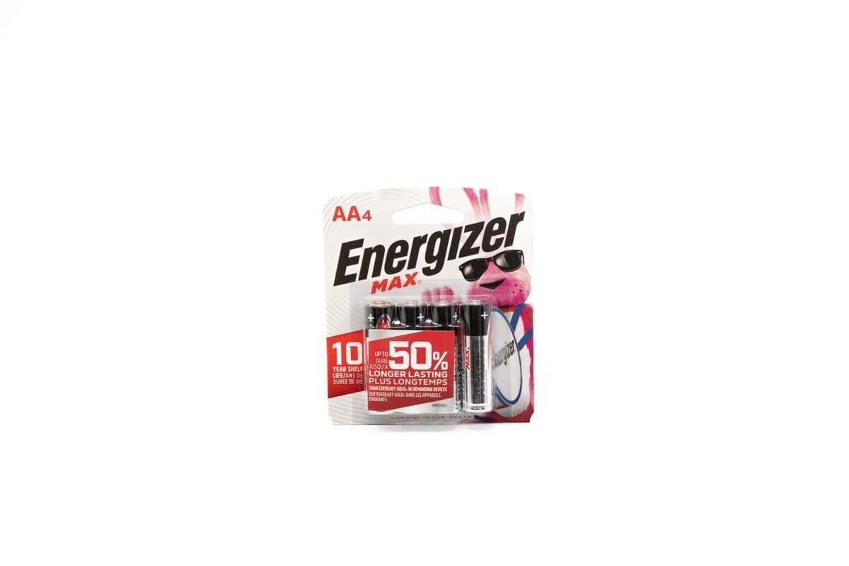 Energizer AA Batteries (4 pcs)