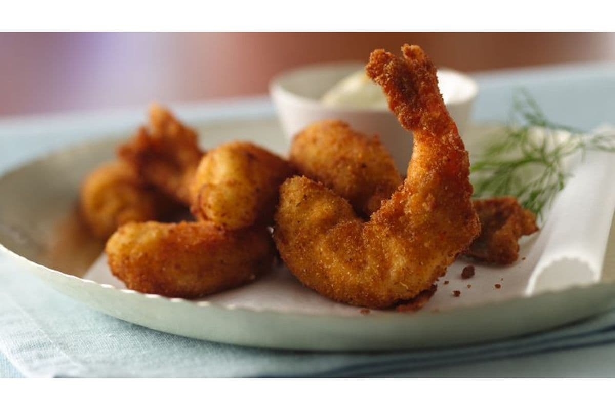 Deep-Fried Jumbo Shrimp