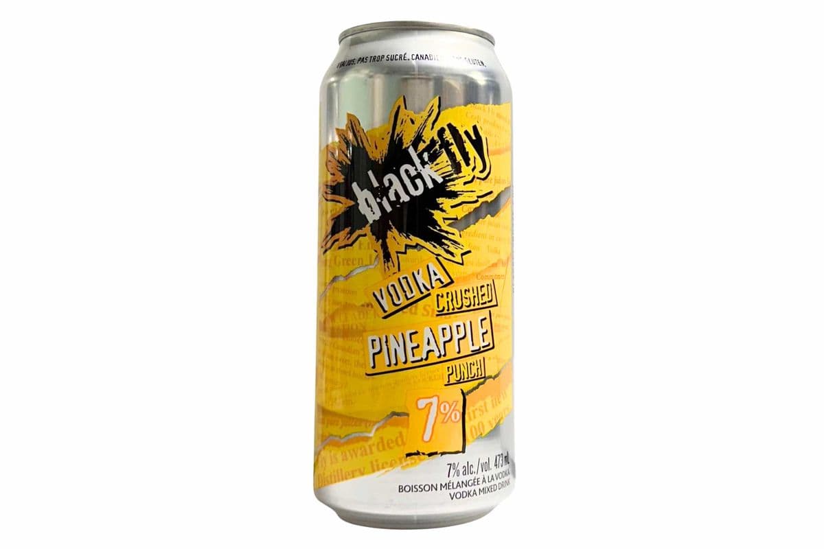 BlackFly Vodka Crushed pineapple punch (1 x 473mL)