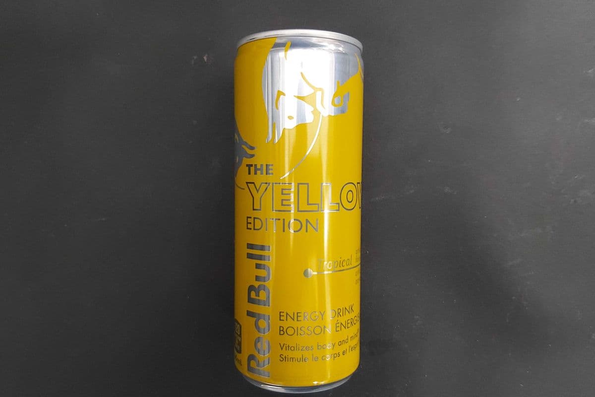 Red Bull The Yellow edition Tropical (jaune) 250ml