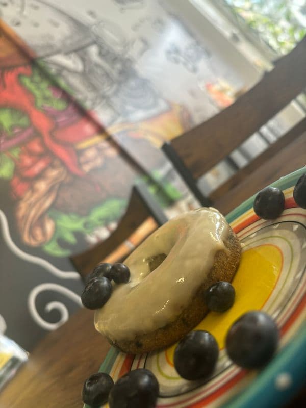 Lemon Blueberry donut (V)(GF)