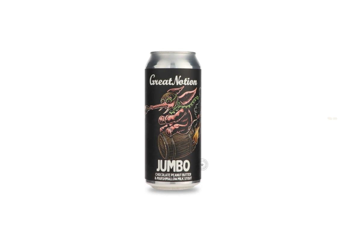 Great Notion Jumbo Chocolate Peanut Butter & Marshmallow Milk Stout (473ML) (Single) (1 x 473ML)
