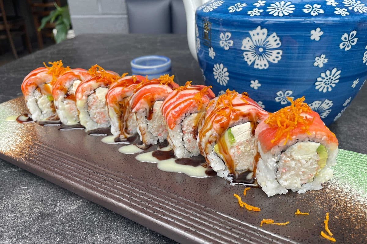 Smoked Sunset Roll