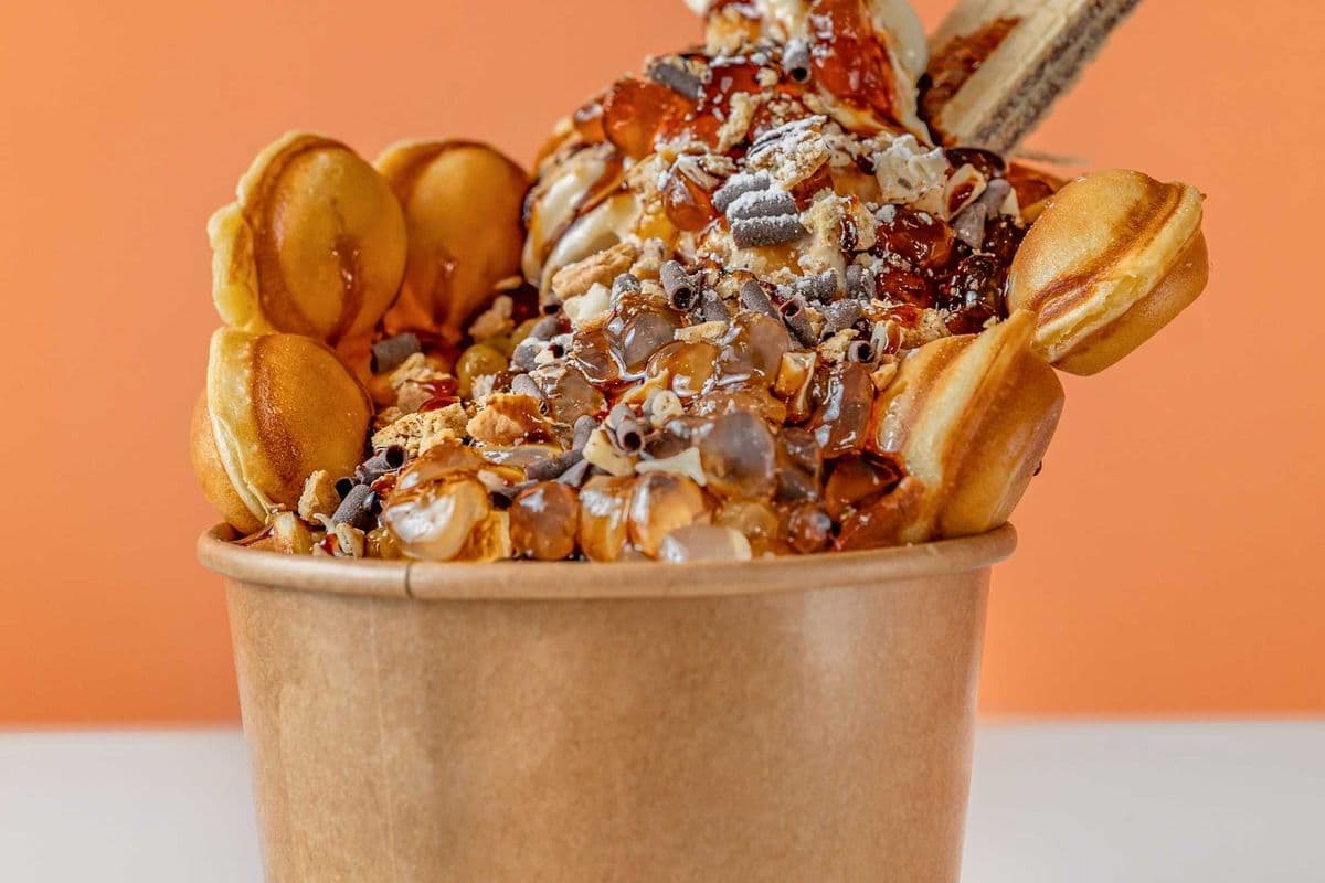 Gaufre boba / Boba Waffle