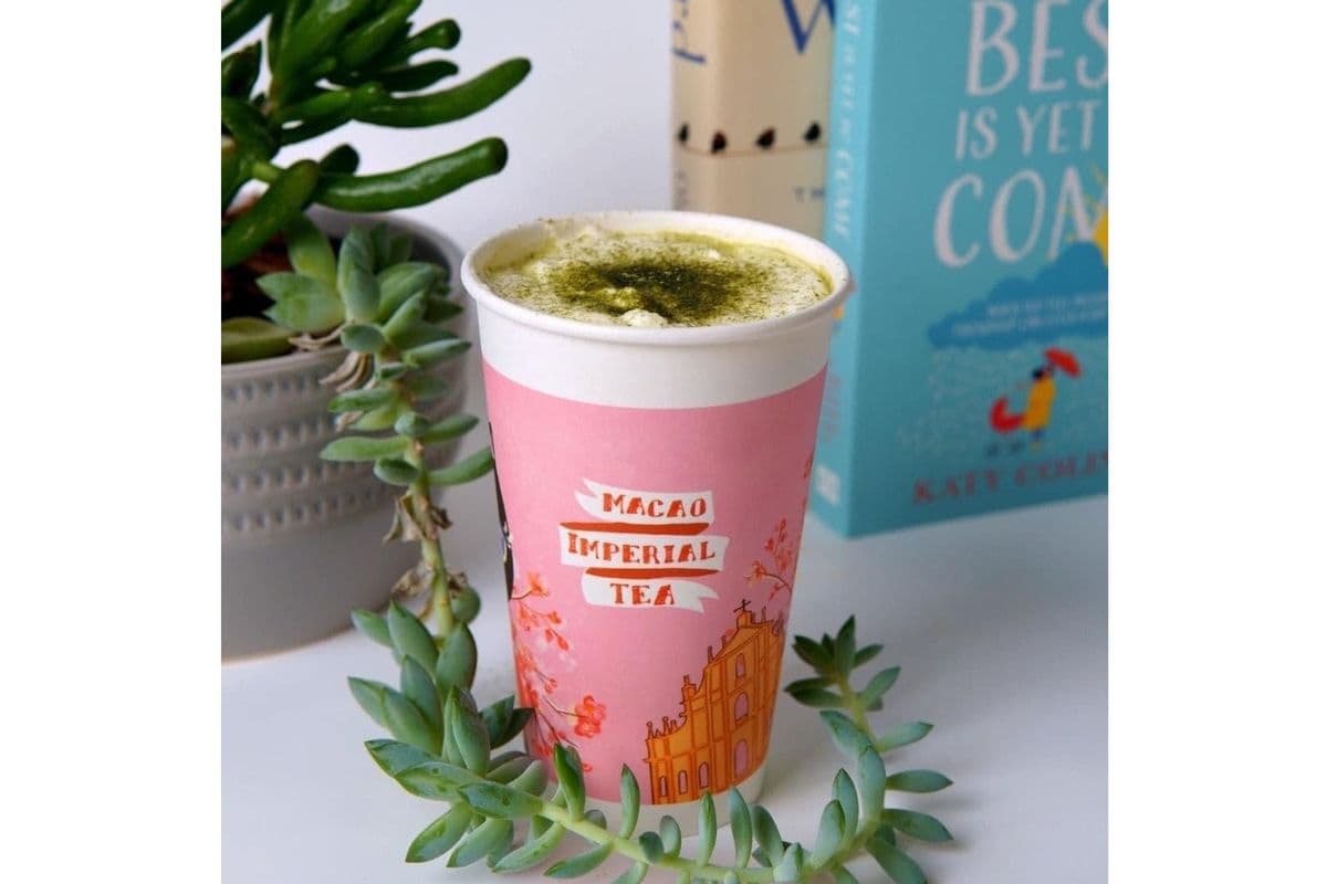 Hot Cream Cheese Matcha
