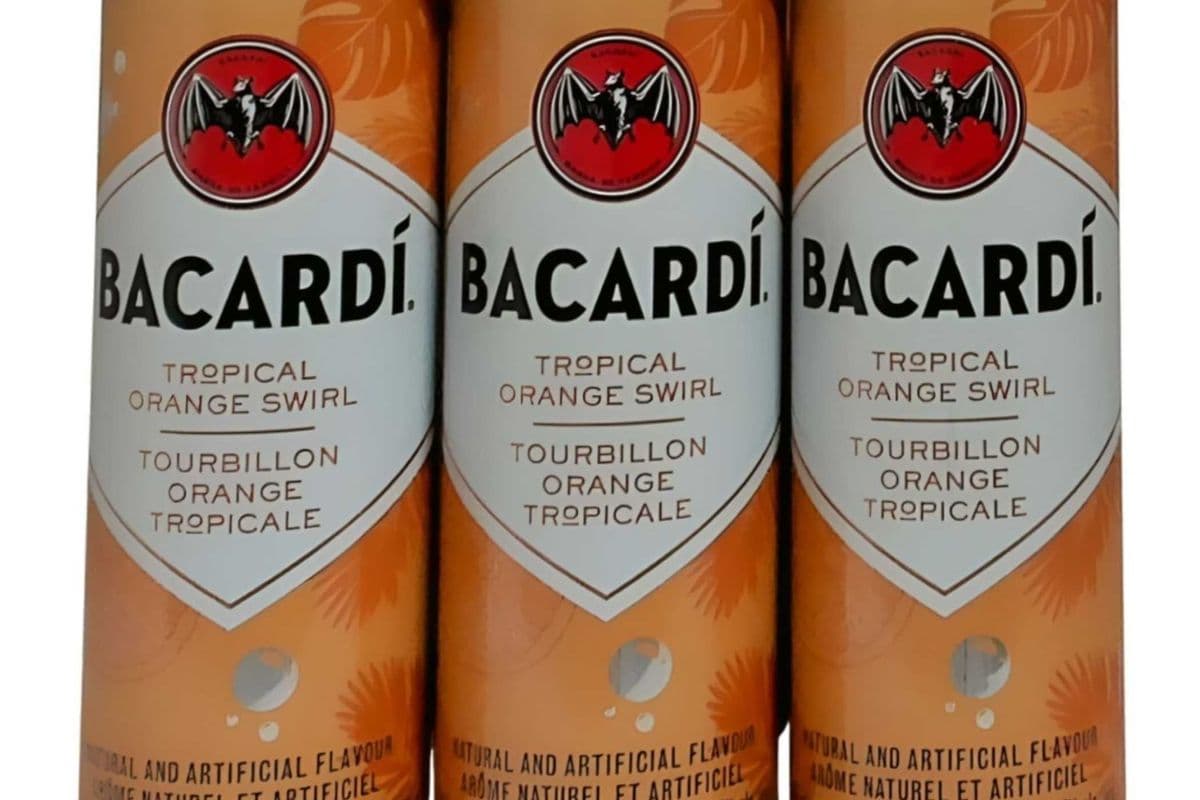 Bacardi - Tropical Orange Swirl (6 x 355ml Can)
