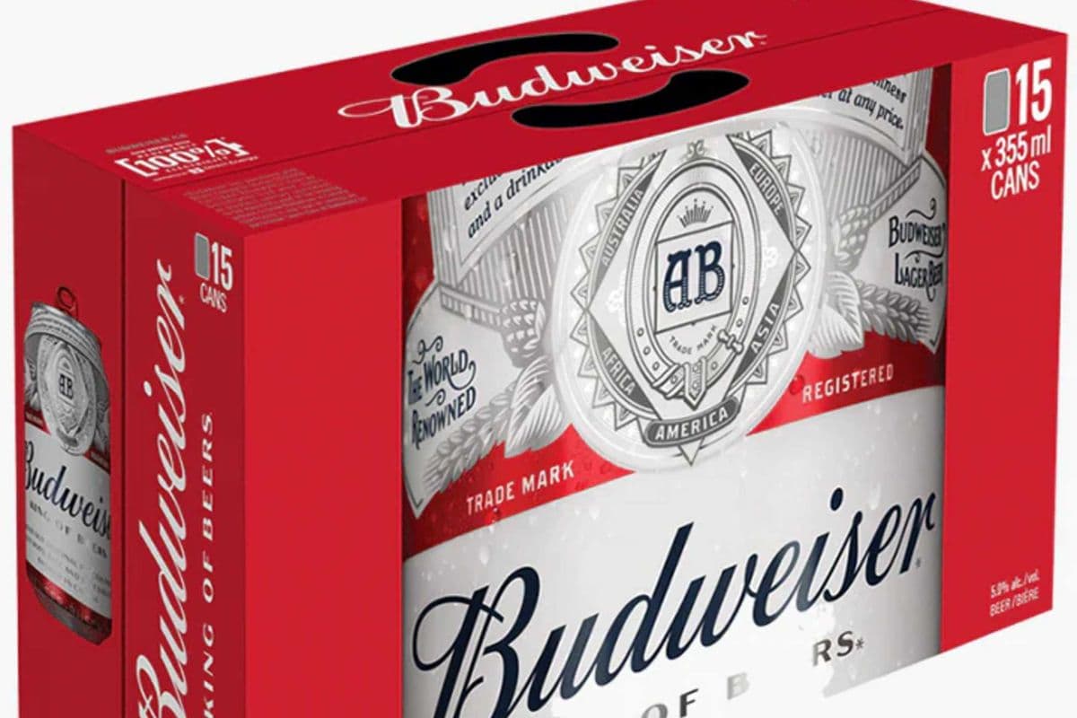BUDWEISER 15 PACK (1 X 15*355ML) (1 x 355ML)