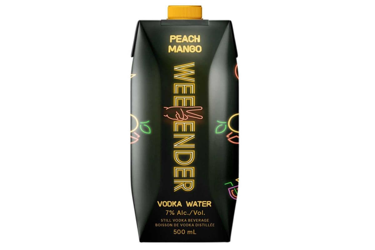 Weekender Peach Mango Vodka Water (1 x 500 ML)