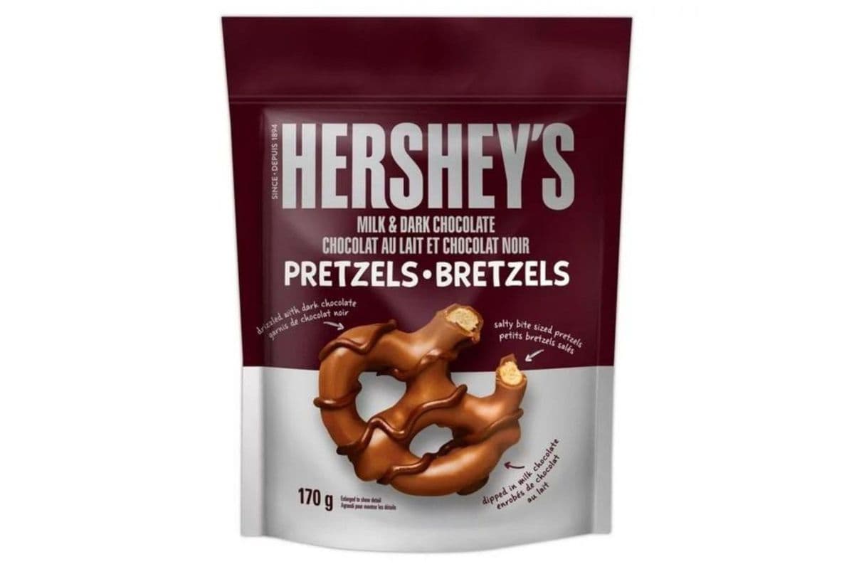 Hershey’s Milk & Dark Chocolate Pretzels (170 g)