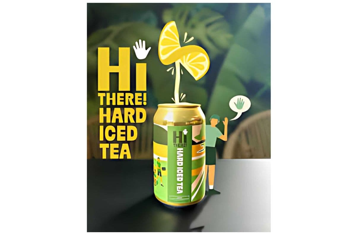 HI THERE HARD ICED TEA 6PK CANS*** LOCALLY PRODUCED BY YELLOW DOG BREWERY*** NEWLY ADDED*** (1 x 6PK CANS )