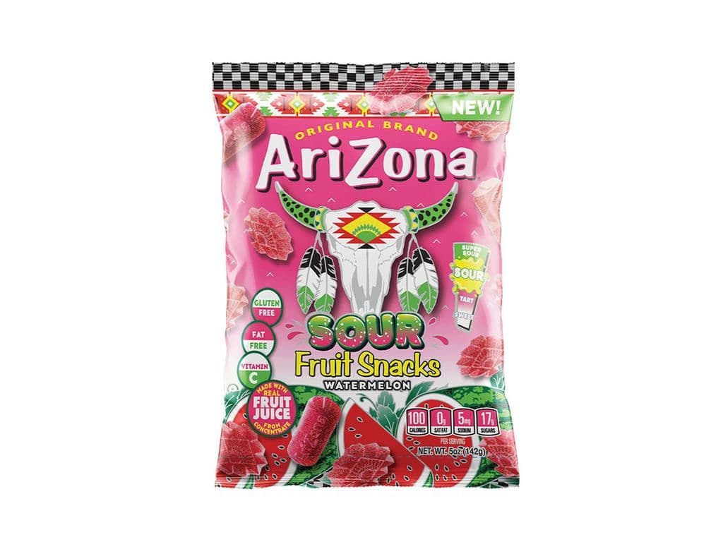 Arizona Gummies Sour Watermelon Candy 142g Gummy Bag