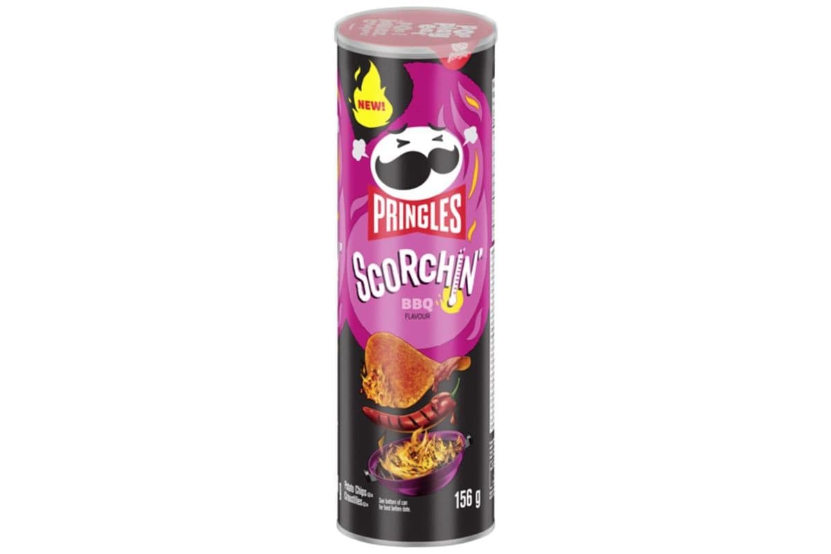 Pringles Scorchin’ BBQ Can (156 g)