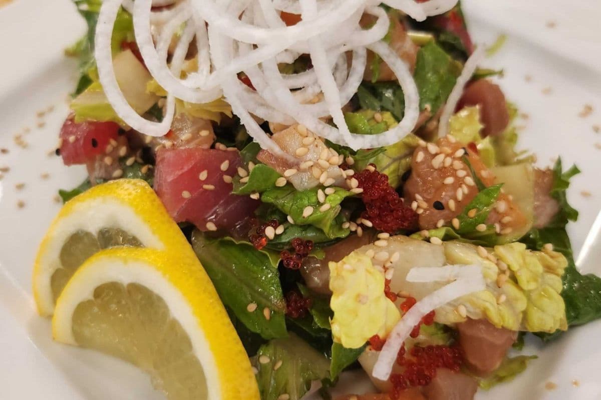 Sashimi Salad