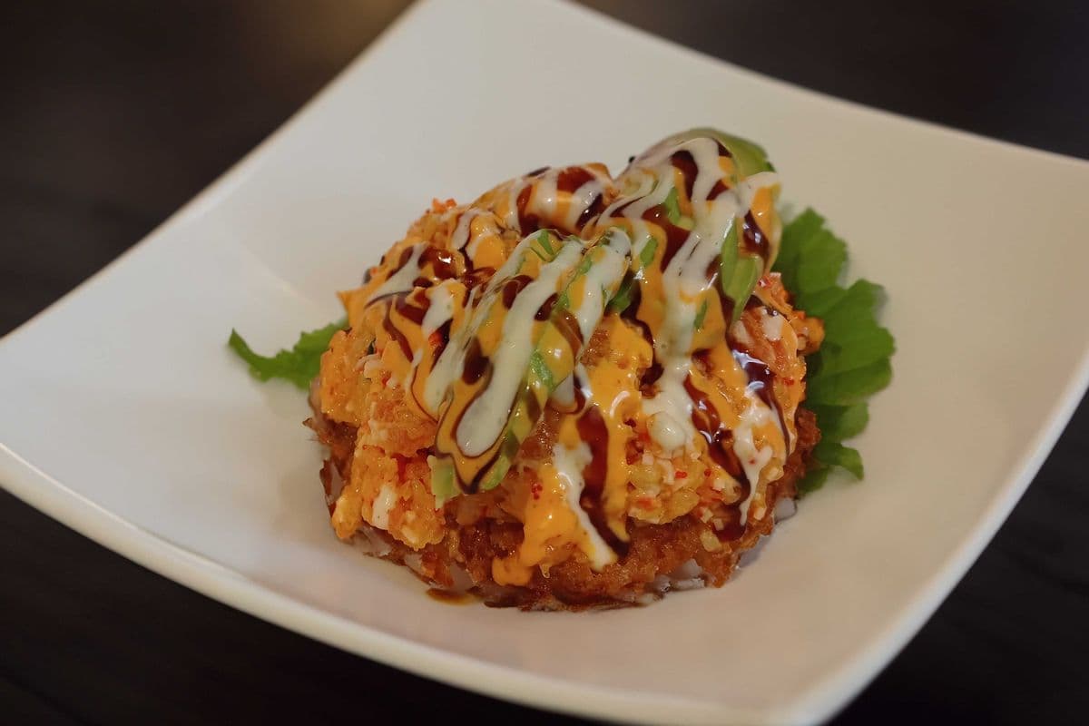Spicy Sushi Pizza
