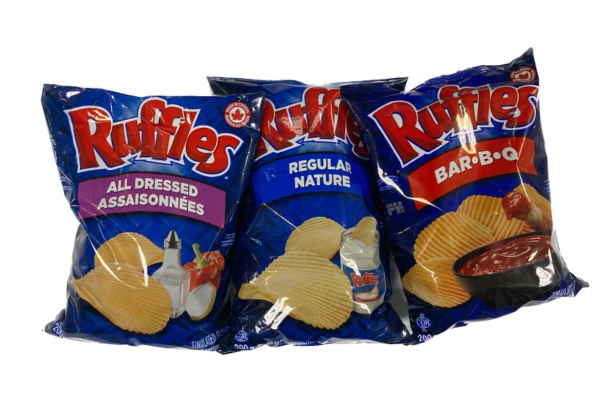 Ruffles Chips (OR 2/$10.17) tax included (200g)