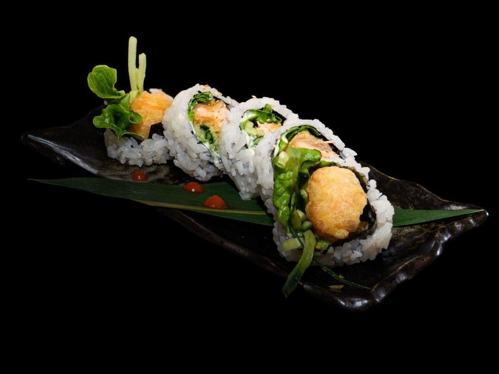 Salmon Tempura Roll (5)