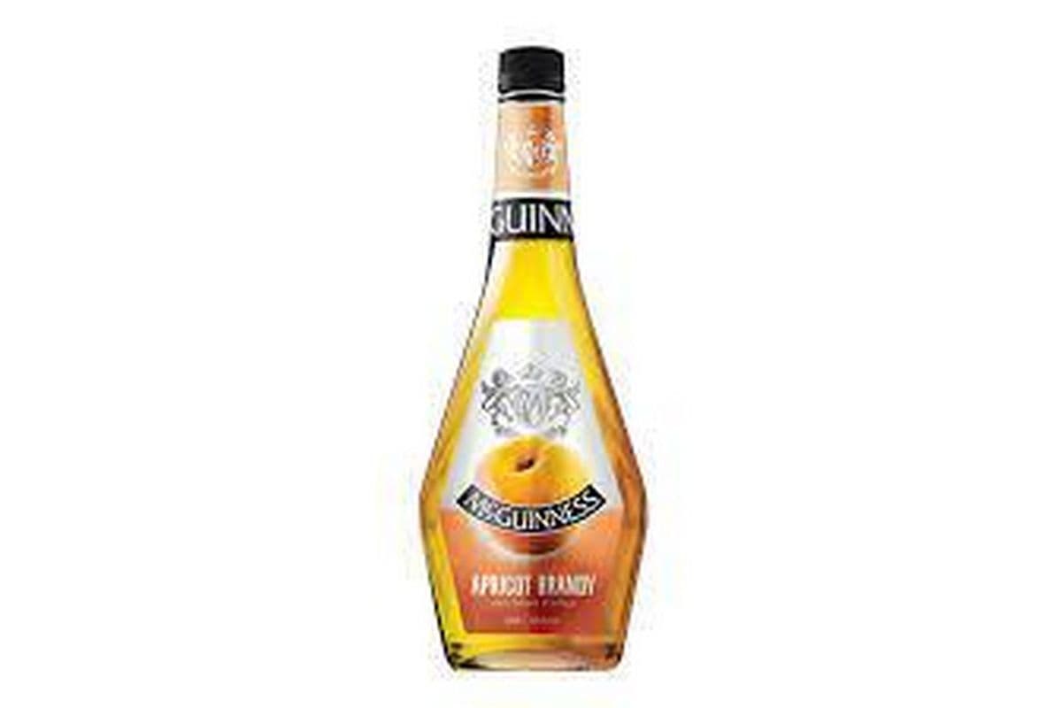 McGUINNESS APRICOT BRANDY 750ML (1 x 750ML)