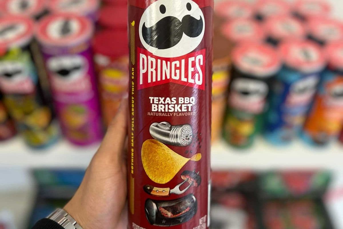 Pringles Texas BBQ Brisket - 158g
