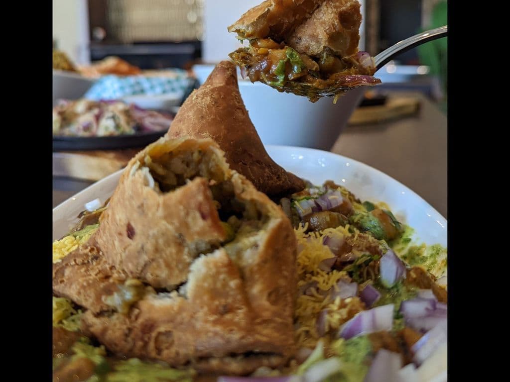 Samosa Chaat