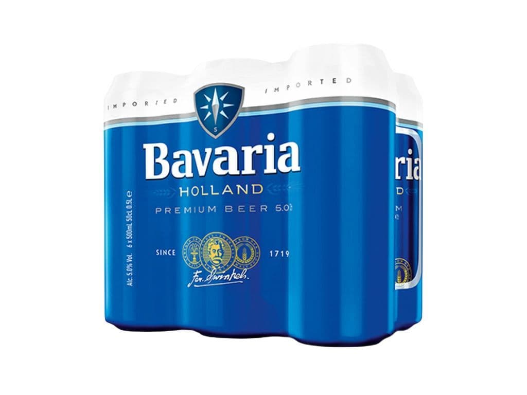 Bavaria Tall Cans (6x500ml)