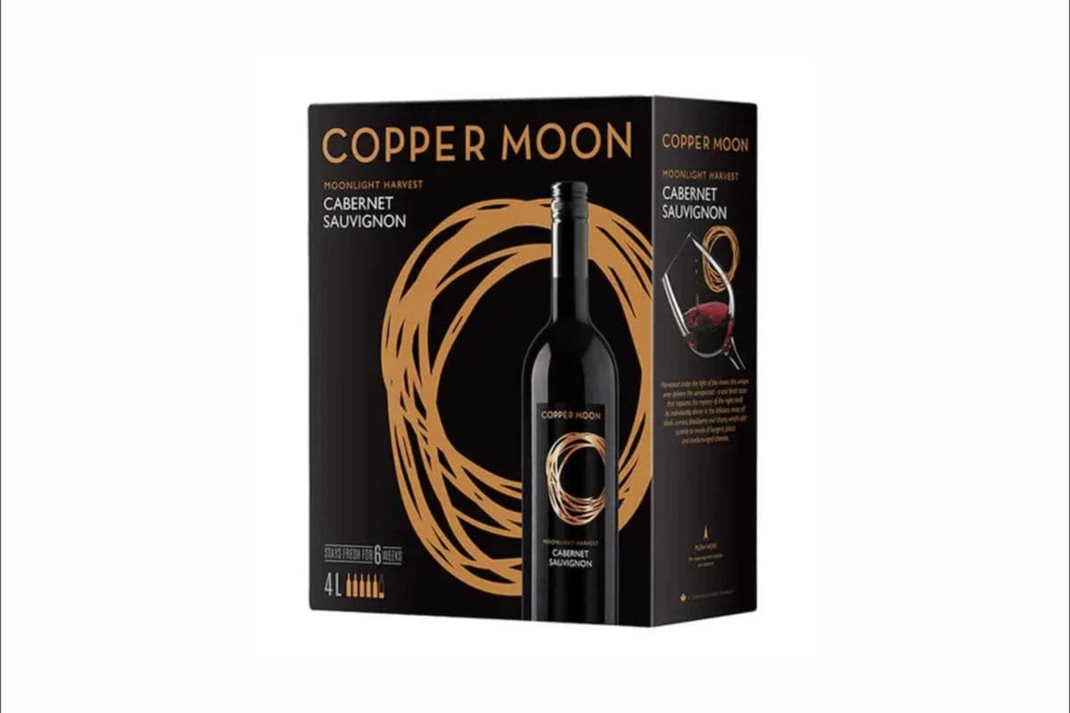 Copper Moon Cabernet Sauvignon Bib Box Wine(4 L) (1 x 4 L)