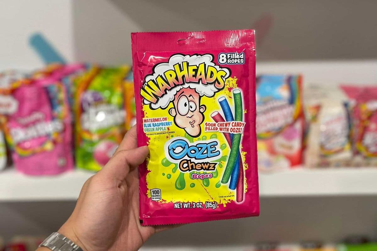 Warheads Ooze Chewz Ropes - 3oz (3 oz)