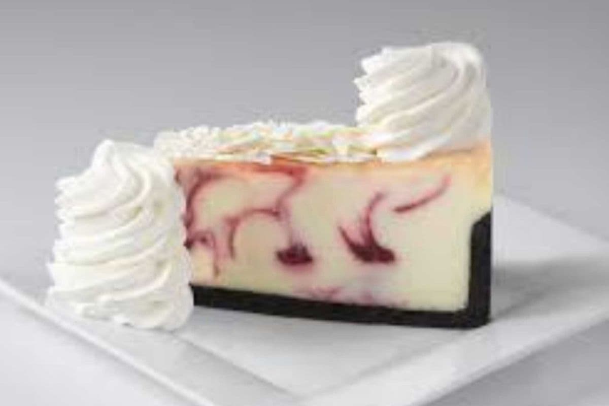 White Chocolate Raspberry Cheesecake