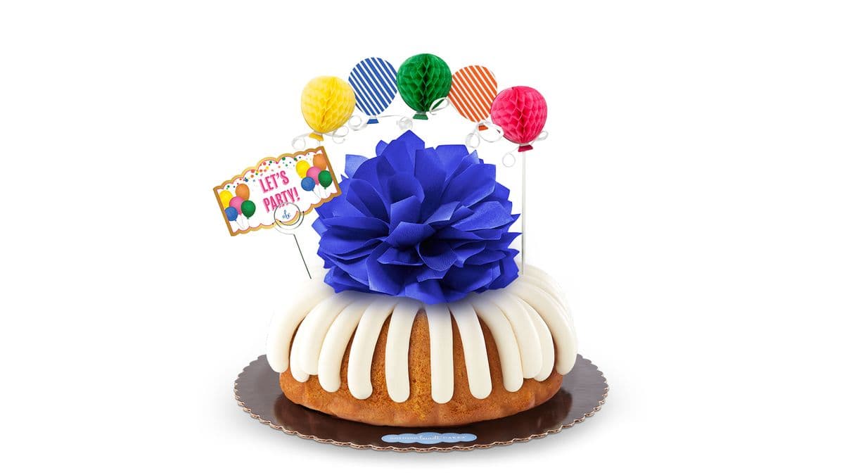 Let's Party Big Decorated Bundt