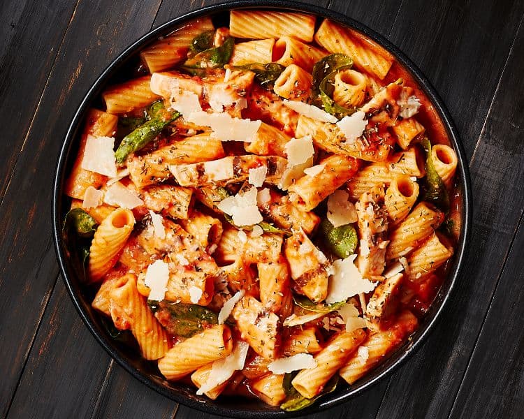 Chicken & Spinach Rosé