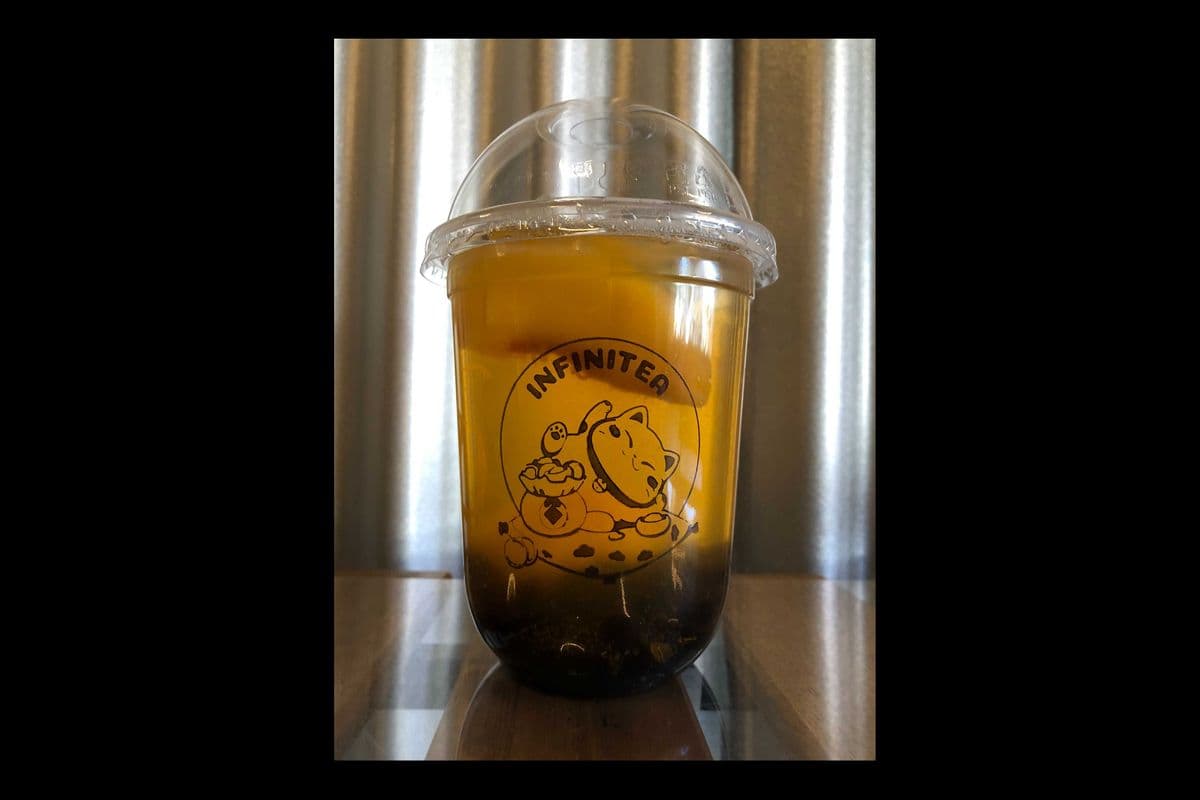 17. Peach Lychee Fruit Tea (16 oz or 23 oz)