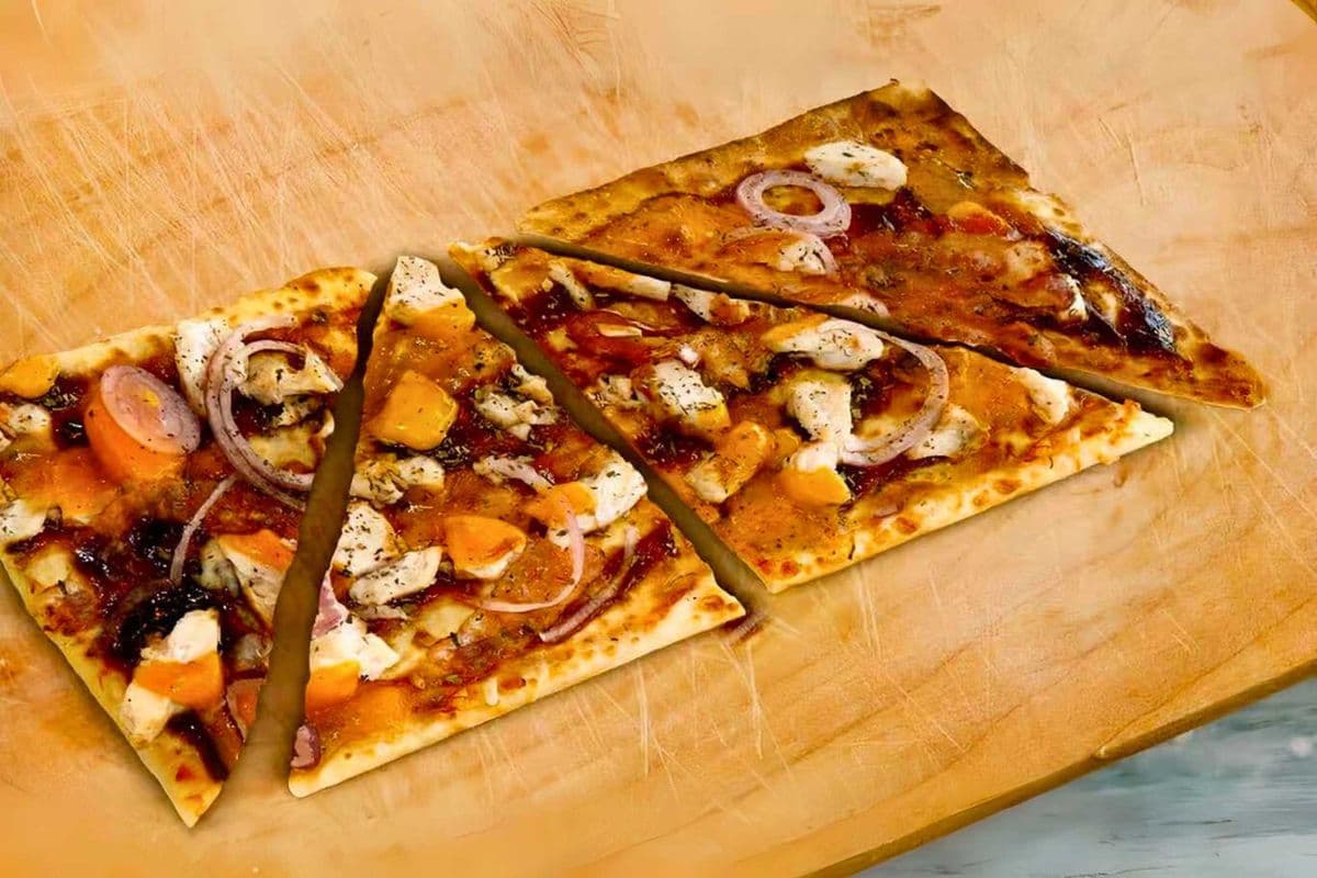 BBQ Chicken Flatbread Pizza