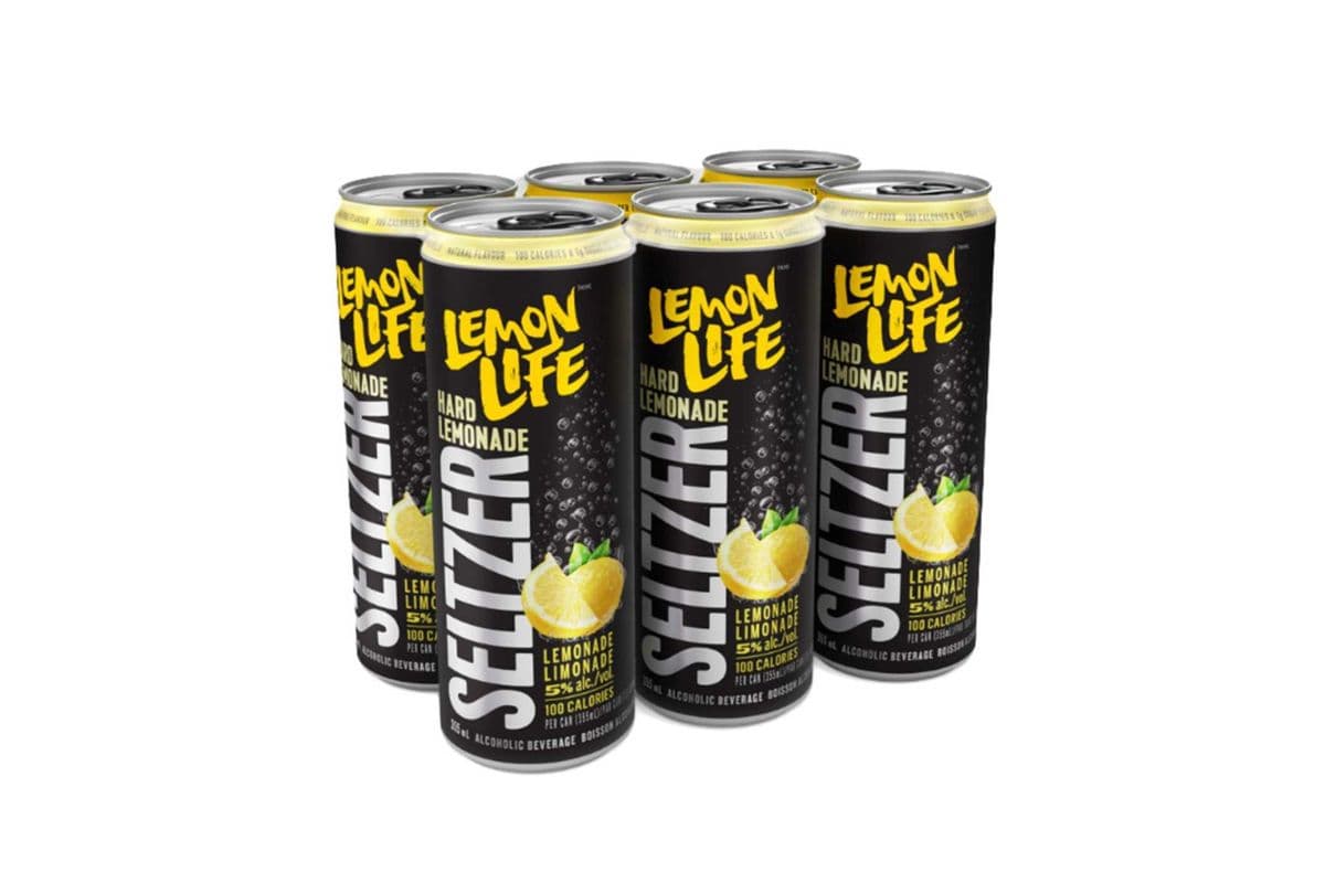 Lemon Life Original Lemonade Seltzer (6 Pack) (1 x 355ml)