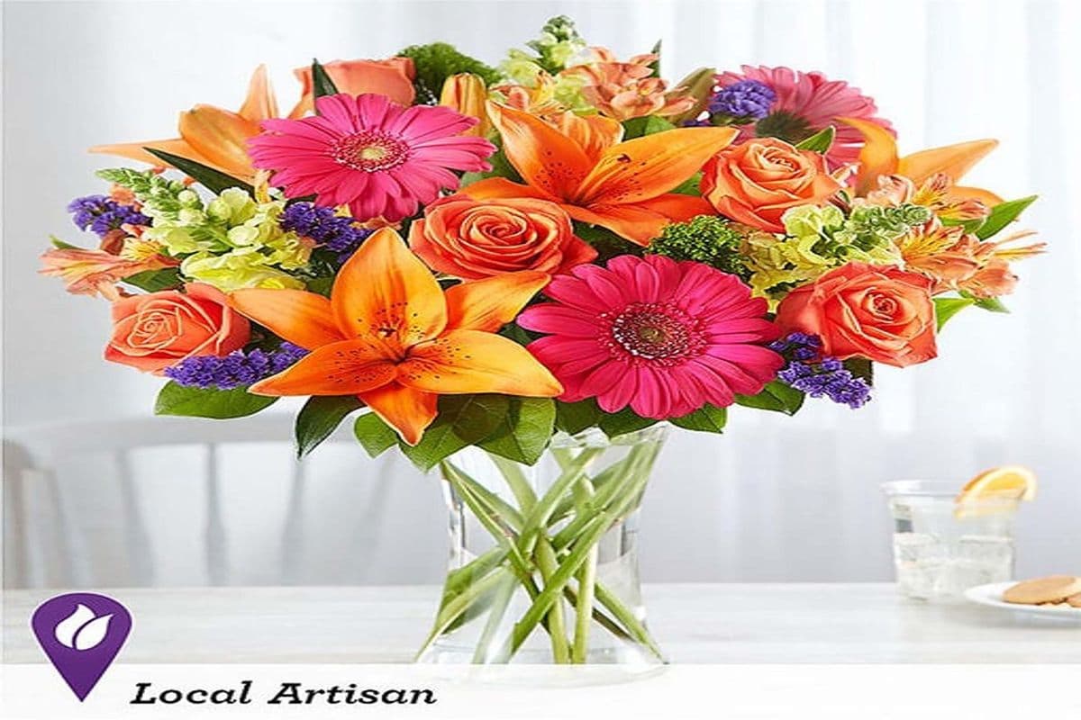 Vibrant Floral Medley™ - Canadian Sourced Flowers