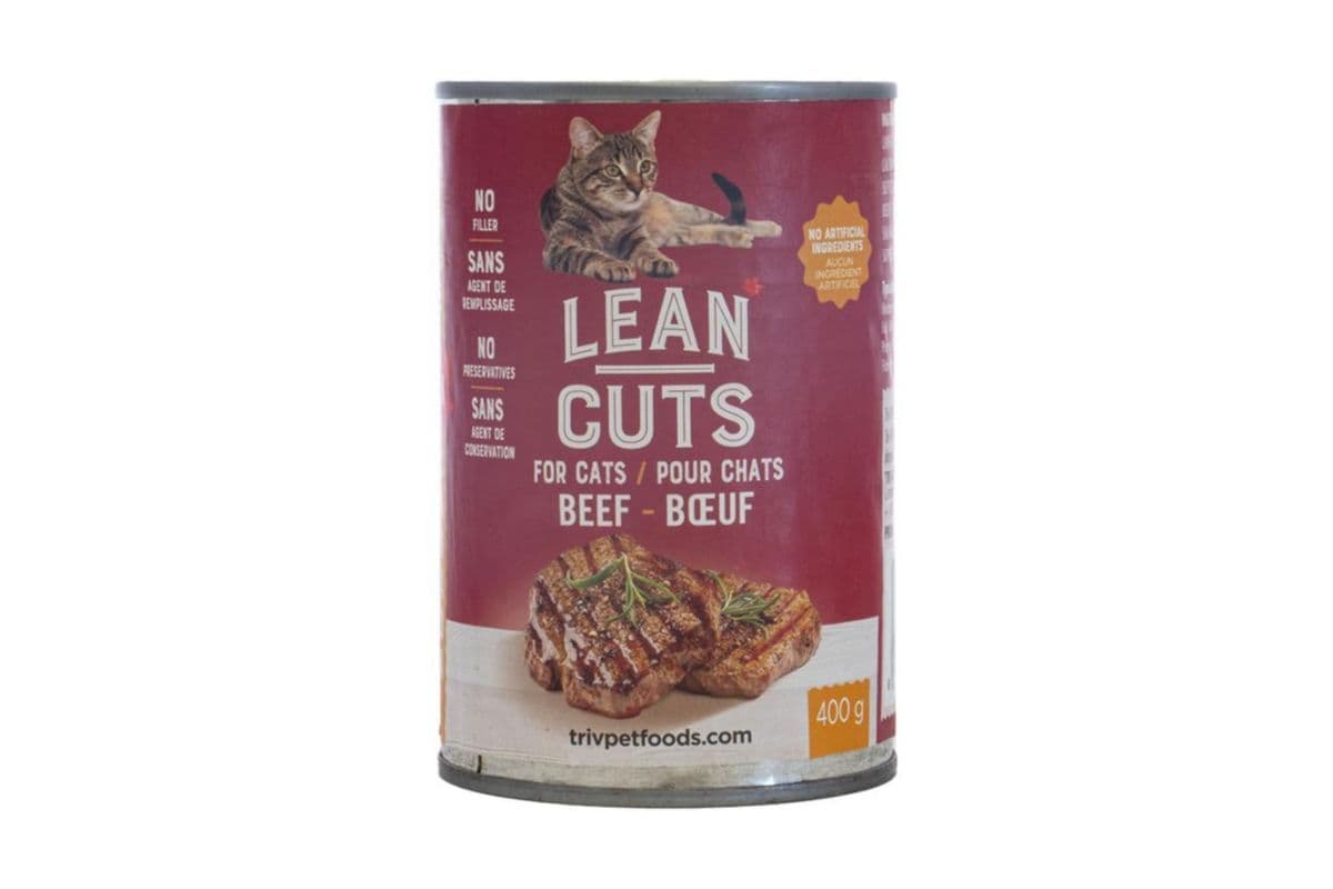 Tri-V Lean Cuts Beef Wet Cat Food Can (400 g)