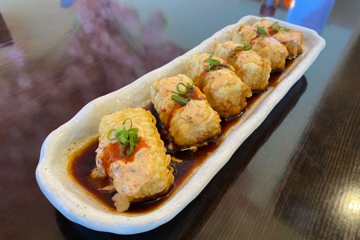 Spicy Agedashi Tofu