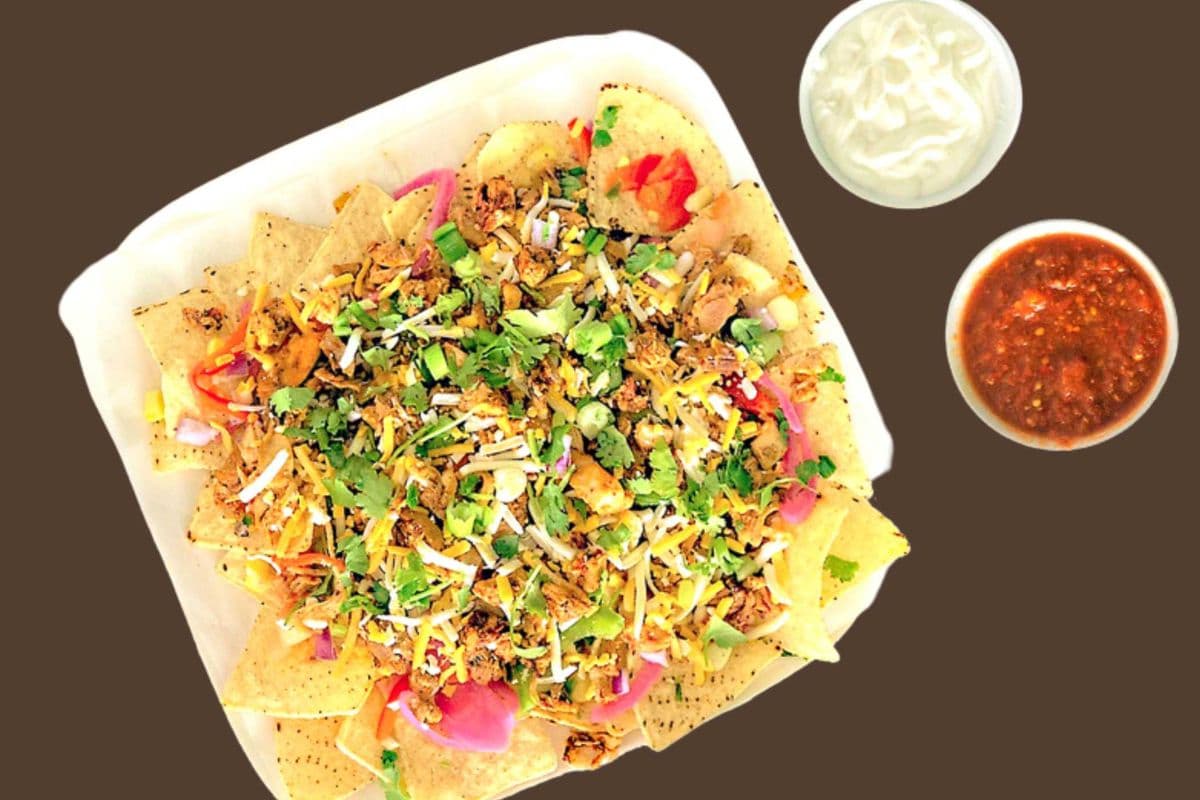 Baja Cod Fish Nachos