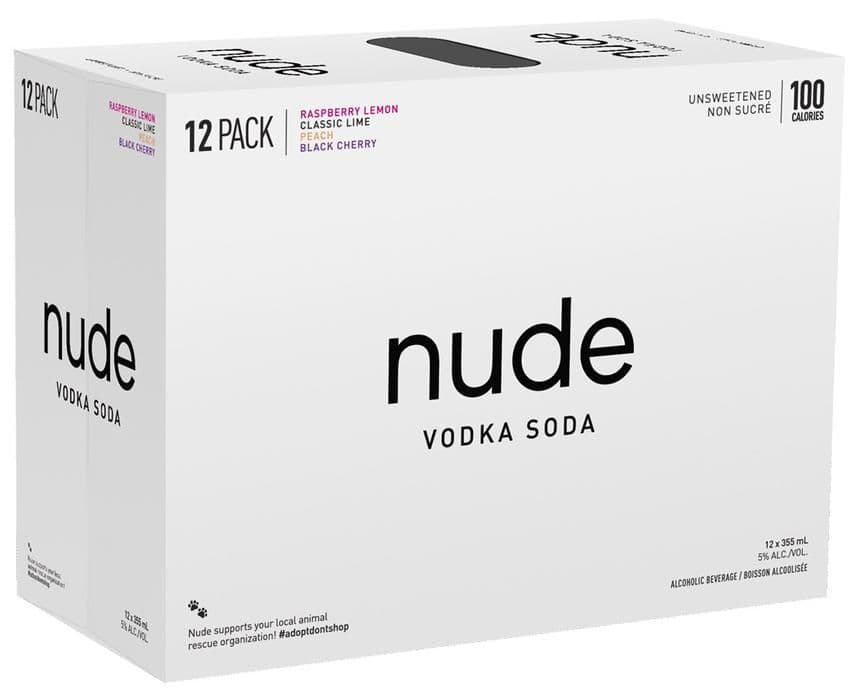 Nude Soda Mixer (12 x 355 ml Cans)