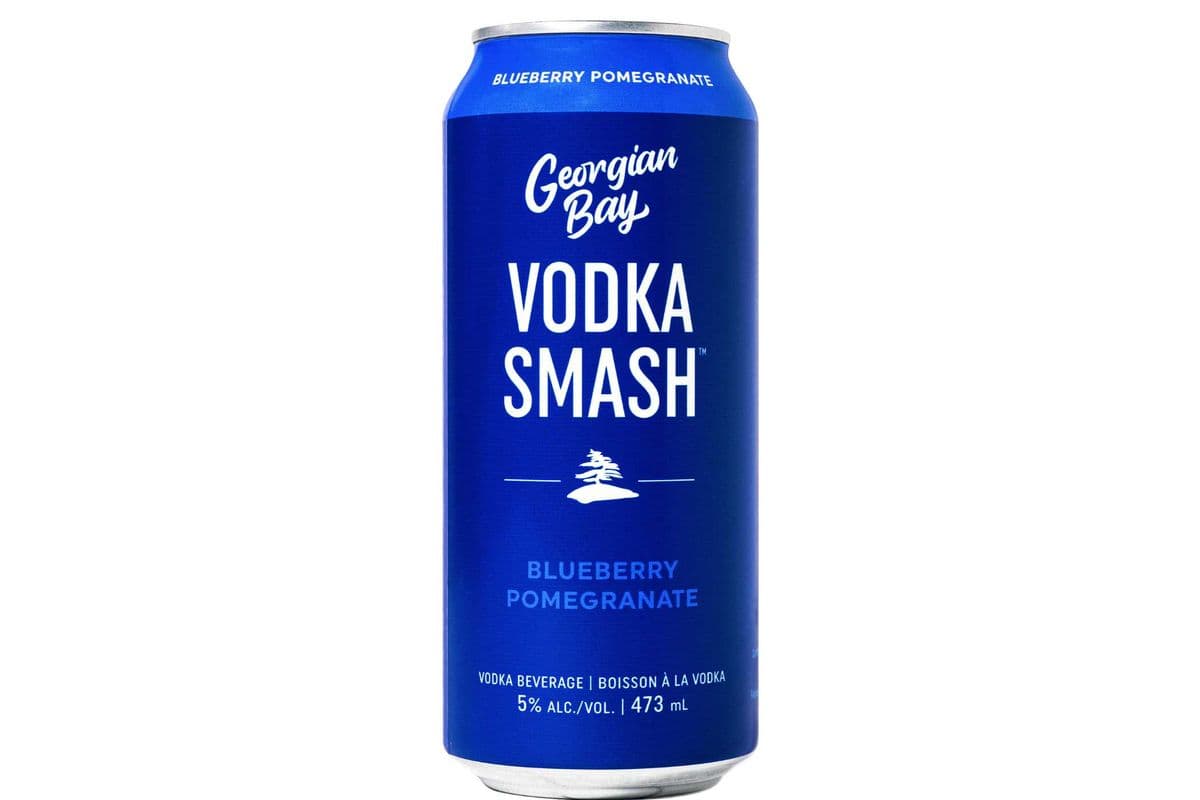Georgian Bay Blueberry Pomegranate Vodka Smash (1 x 473 ml Can)